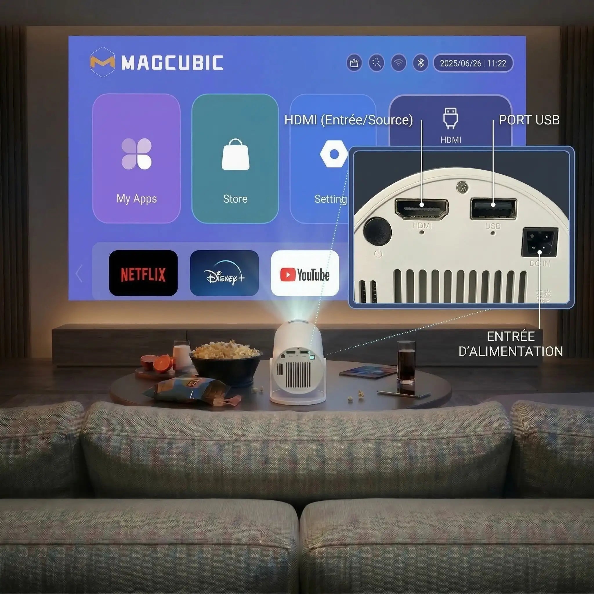 Vidéoprojecteur Magcubic HY300 Pro